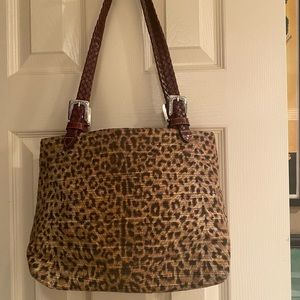 Brighton Leopard print purse
